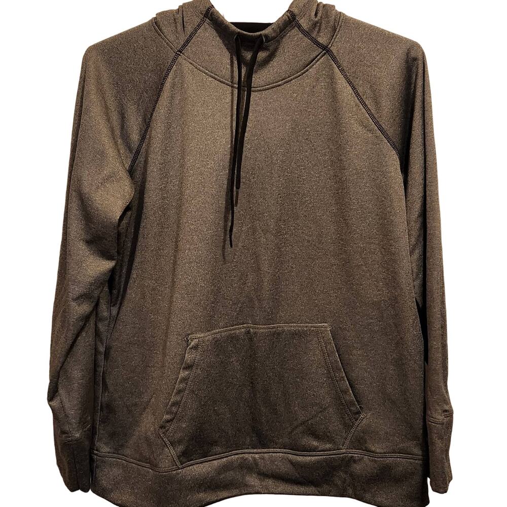 Danskin NOW Gray Long-Sleeve Dri-fit Hoodie